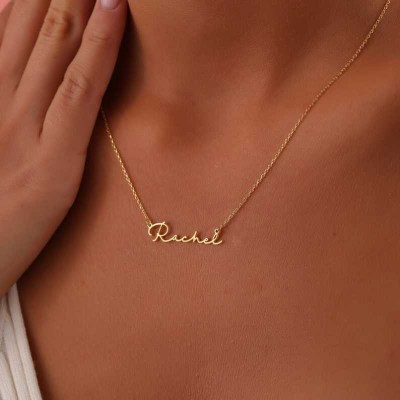Custom 925 Sterling Silver Name Necklace